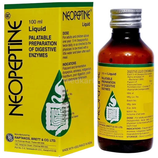 neopeptine syrup 100 ml